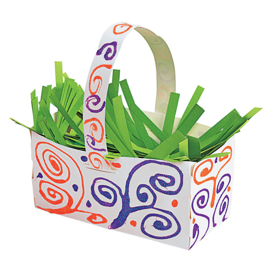 Colorations - opvouwbare papieren manden, set van 20