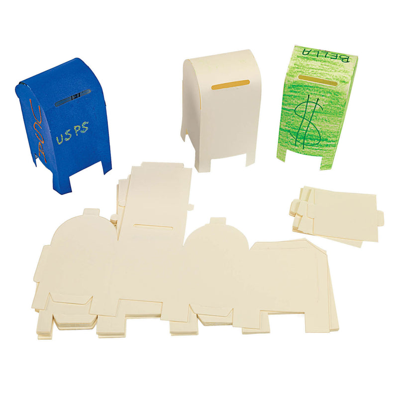 Load image into Gallery viewer, Colorations - opvouwbare papieren brievenbus, set van 20
