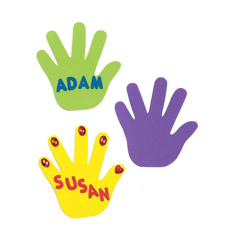 Load image into Gallery viewer, Colorations happy hands foam vormen, 150st.
