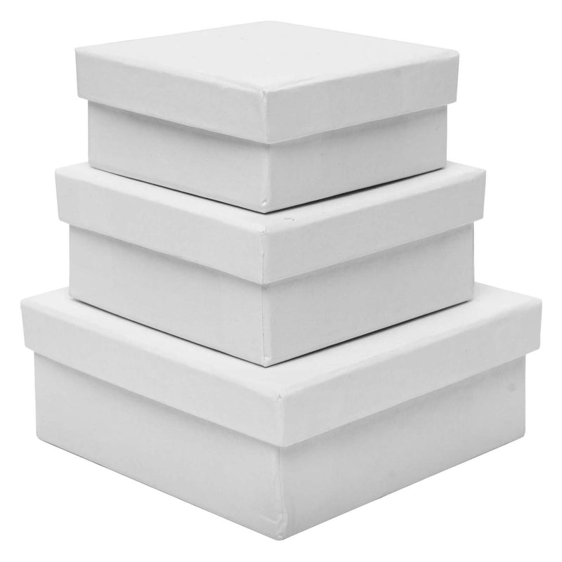 Load image into Gallery viewer, Colorations - papier-mache dozen vierkant, 3st.
