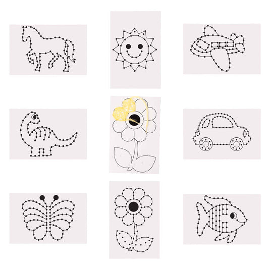 Colorations - naaikaarten, 48st.