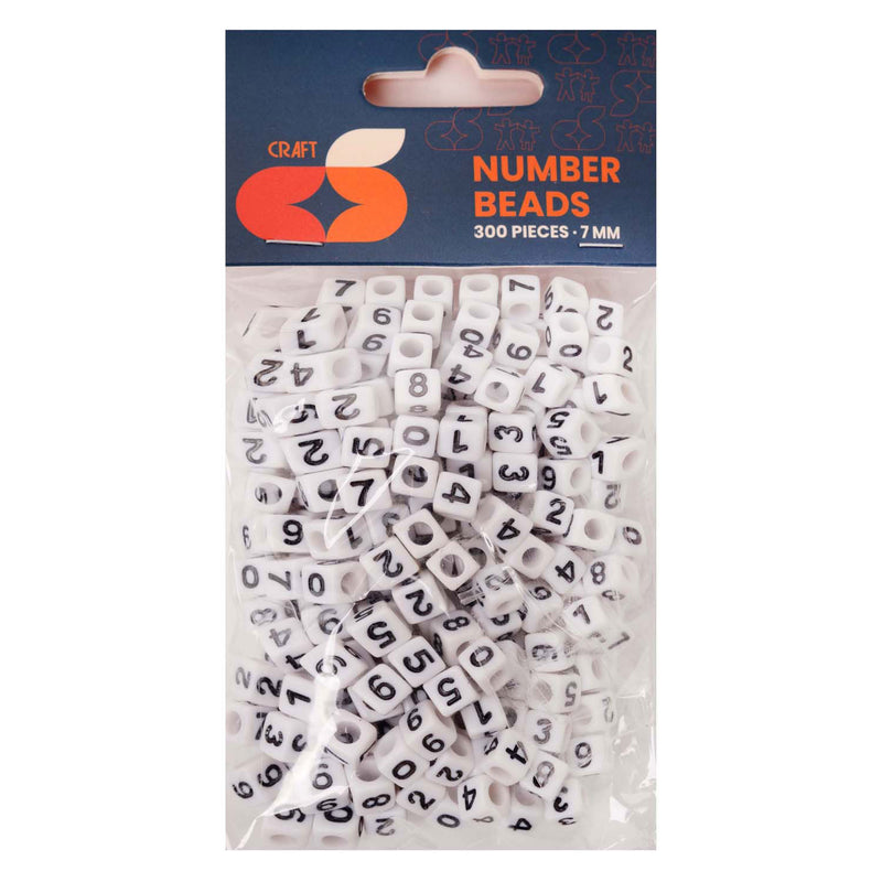 Load image into Gallery viewer, Colorations - nummer kralen, 7mm, 300st.
