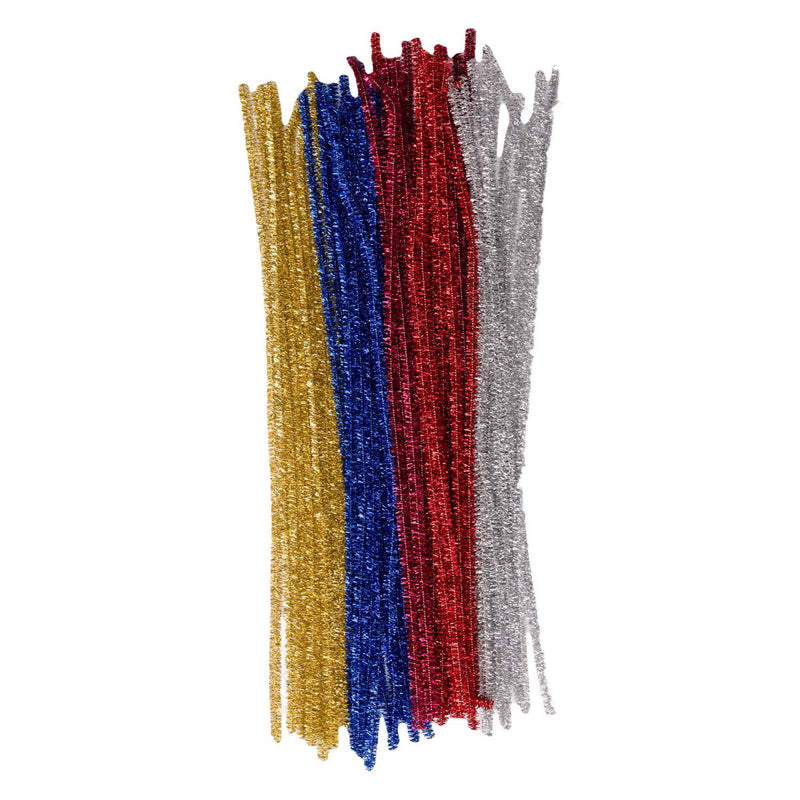 Load image into Gallery viewer, Colorations - glitter chenilledraad, 50st.
