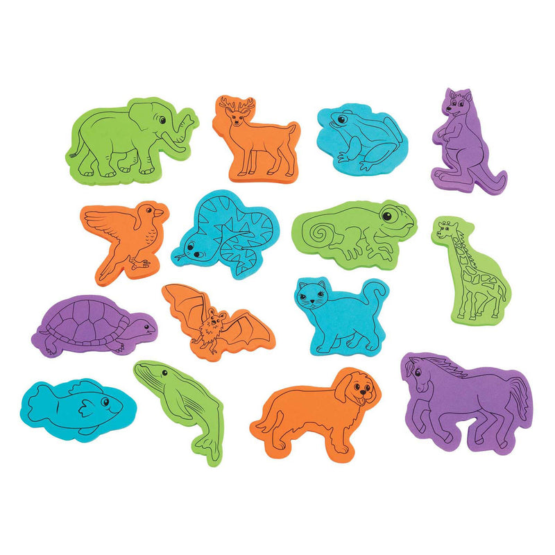 Load image into Gallery viewer, Colorations - dierenskeletten stempels, 15st.
