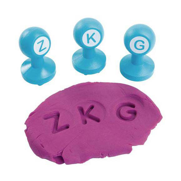 Load image into Gallery viewer, Colorations - hoofdletters klei stempels, 26dlg.
