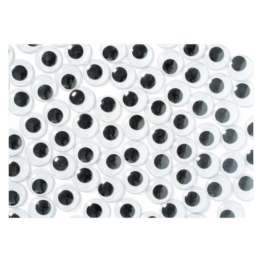 Colorations - zwarte wiebeloogjes, 100st.