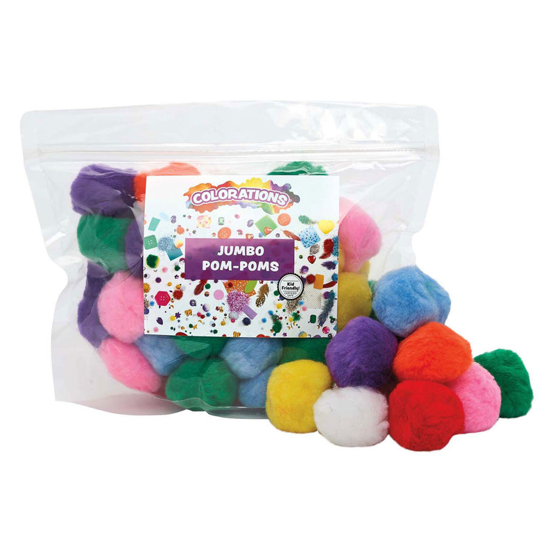 Load image into Gallery viewer, Colorations - gekleurde pompons 5cm, 50st.
