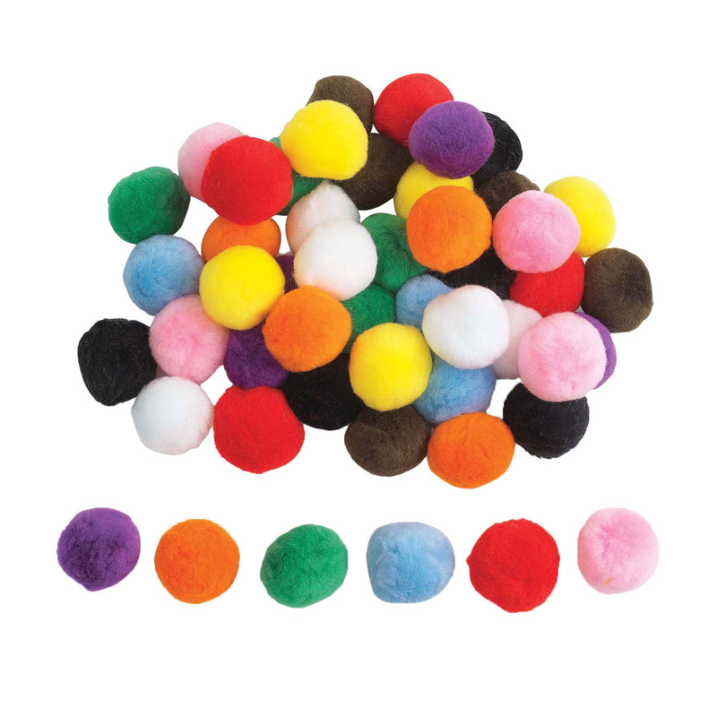 Load image into Gallery viewer, Colorations - gekleurde pompons 5cm, 50st.

