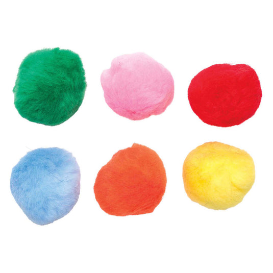 Colorations - gekleurde pompons 5cm, 50st.
