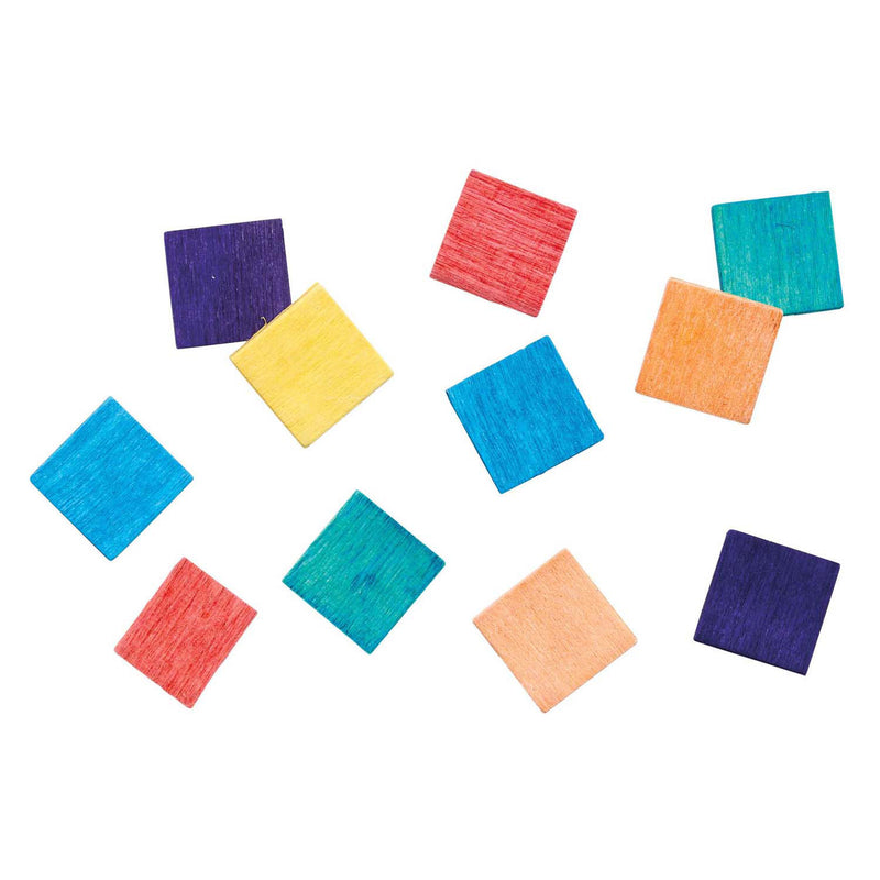 Load image into Gallery viewer, Colorations - houten mozaïek vierkantjes, 1000st.
