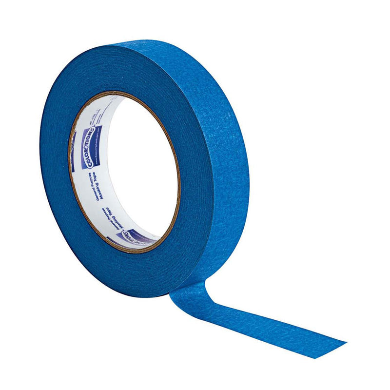 Load image into Gallery viewer, Colorations - afplaktape 2,5 cm - donkerblauw
