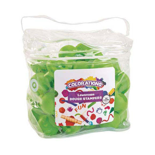 Colorations - kleine letters klei stempels, 26st.