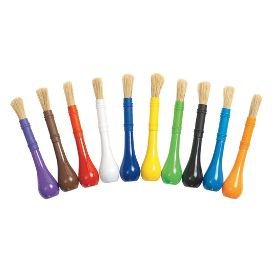 Colorations - easy-grip verfkwasten, 10st.