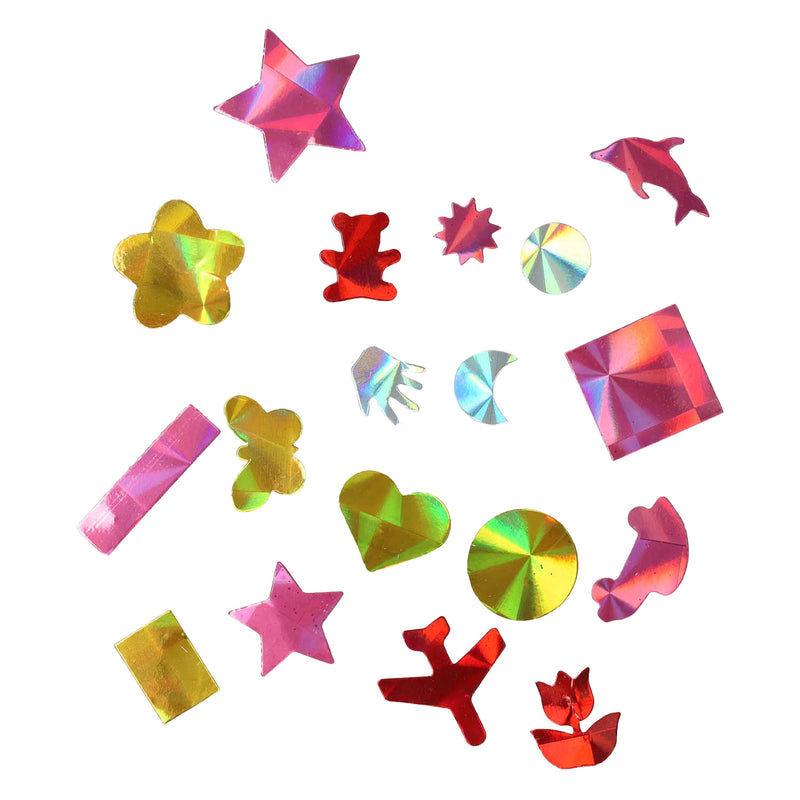 Load image into Gallery viewer, Colorations glimmende plakvormen set, 2000st.
