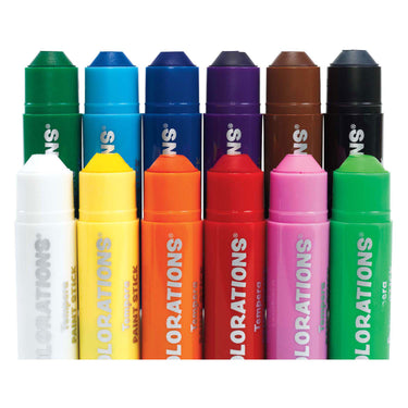 Colorations - verfsticks - 12 kleuren