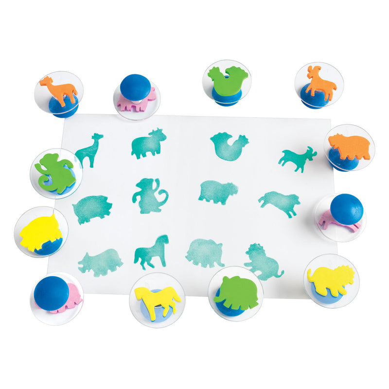 Load image into Gallery viewer, Colorations - dierenstempels - 12st.
