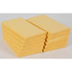 Gerecyclede notes office depot 76x127mm 70g m2 geel 12 blokken