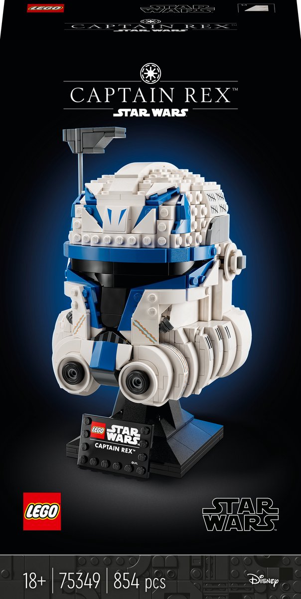 ギャラリービューアに画像をロードする, Lego star wars captain rex helm set voor volwassenen, the clone wars collectible - 75349

