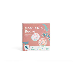 Bs toys spel mozaiek pin bord hout
