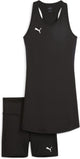 Puma teamgoal dress dames sportjurk - black- white