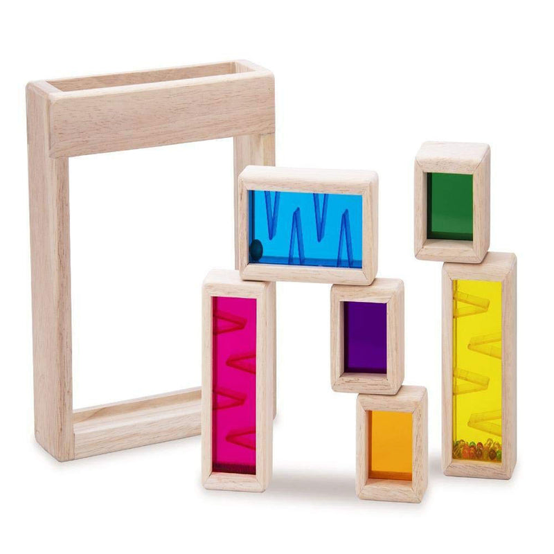 Load image into Gallery viewer, Wonderworld Houten Geluidsblokken
