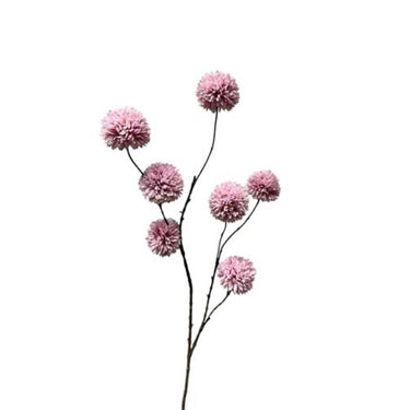 Roberts collection kunsttak pompom licht paars 98cm