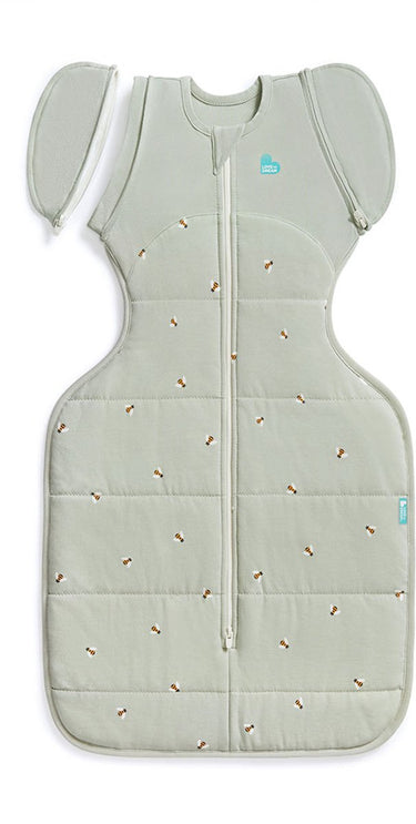 Love to dream ™ babyslaapzak swaddle up™ - inbakeren afbouwen - baby 3-6 maanden - 6-8.5 kg - winter - olive