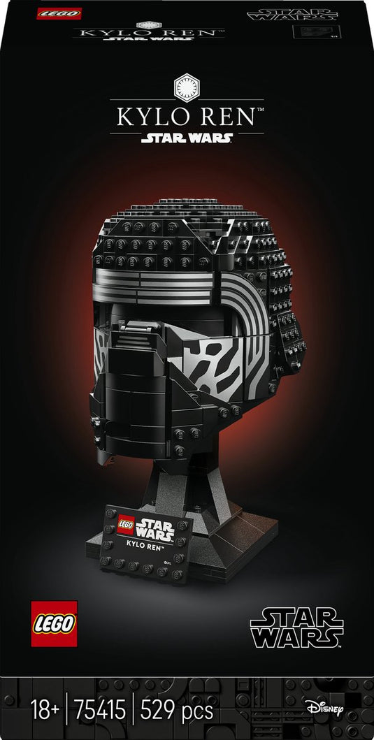 Lego ® star wars™ kylo ren™ helm, set voor volwassenen - 75415