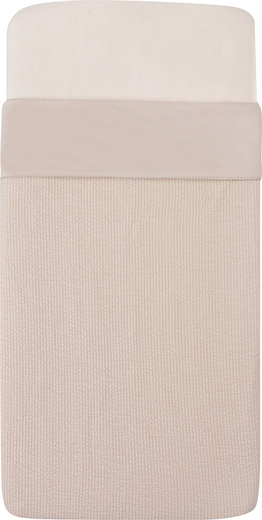 Witlof for kids ledikantdeken tuck-inn soft sand waves 60 x 120 cm