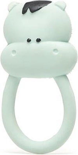 Lanco toys lanco rubberen bijtring - kimo het nijlpaard - mint