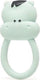 Lanco toys lanco rubberen bijtring - kimo het nijlpaard - mint