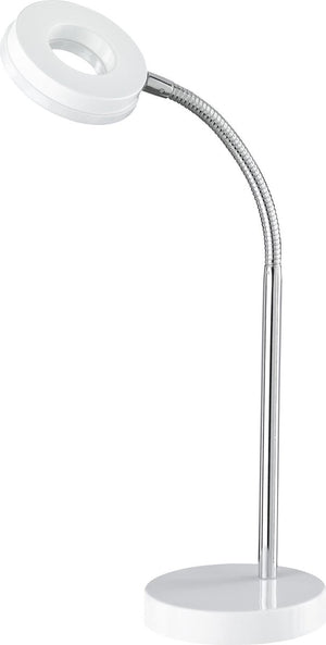 Rl live your light reality rennes - tafellamp - bureaulamp - wit - incl. 1x smd 4w
