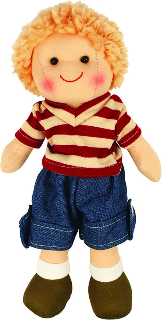 Bigjigs stoffen pop harry - 28cm