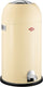 Wesco kickmaster prullenbak | pedaalemmer | 33 liter | metaal - amandel | afvalemmer - made in germany