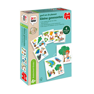 Jumbo - ik leer - geef om de planeet - kleine gewoontes - educatief spel