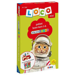 Afbeelding laden in galerijviewer, Zwijsen mini loco - veilig leren lezen pakket kern 1-6 (6-7 jaar)
