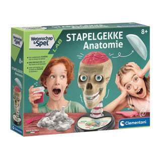 Clementoni wetenschap spel - stapelgekke anatomie - wetenschapsdoos - wetenschapslab - vanaf 8 jaar