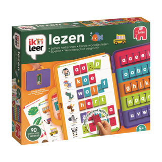 Jumbo - ik leer - lezen - educatief spel - vanaf 5 jaar - koffer voor onderweg