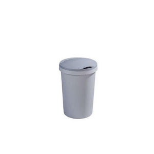 Sunware twinga prullenbak met klepdeksel 45 liter grijs diameter 37,5x54cm
