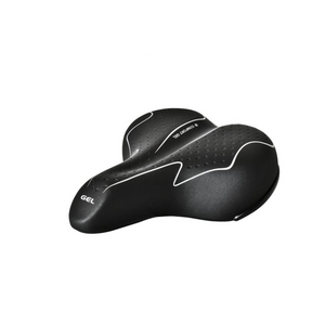 Wittkop big classic gel zadel, dot 2 design. met zadelstrop