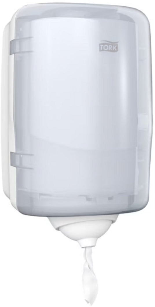 Tork 473177 reflex mini vel voor vel centerfeed dispenser wit (7322541020730)