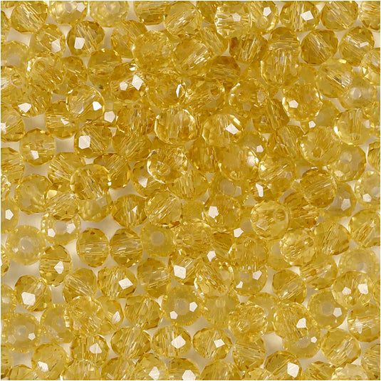 Creativ company https: www.cchobby.nl facet-kralen-d-4-mm-gatgrootte-1-mm-geel-45-stuk-1-doos