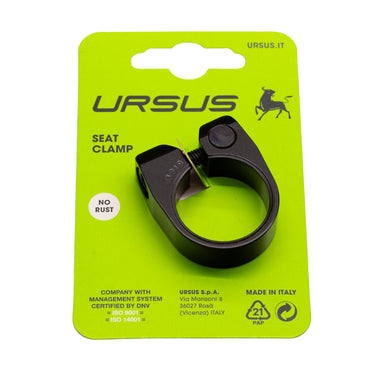 Ursus zadelpenklem urban 31,8mm | inbus | zwart