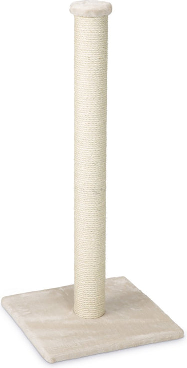 Beeztees gina - krabpaal - beige - xl - 40x40x90cm