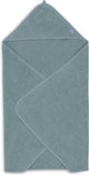 Jollein - badcape badstof 75x75cm - baby handdoek met badcape, omslagdoek, badponcho - sea green