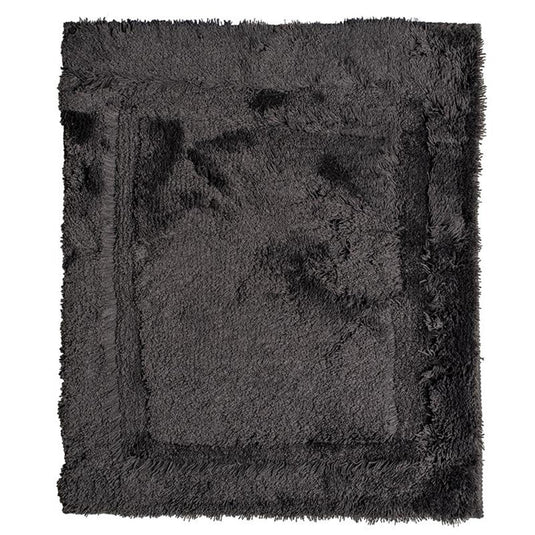 Wicotex badmat uni donker grijs 60x90cm