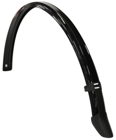 Gazelle achterspatbord sks 28 zwart dakprofiel