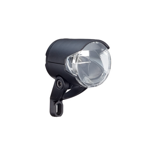 Koplamp Herrmans H-Black MR4 dynamo - aan uit functie - met houder - 100 120 lumen