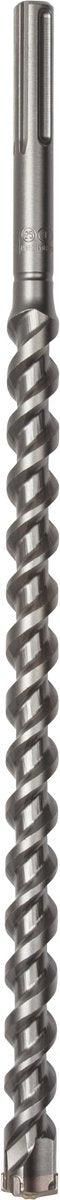 Wolfcraft - betonboor 25mm - sds max - 520mm lang - hardmetaal voor beton boren - 5346000