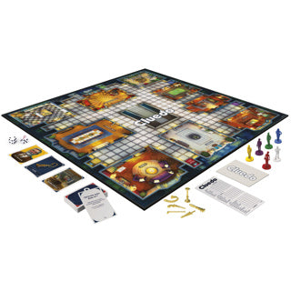 Hasbro gaming cluedo het klassieke misdaadspel